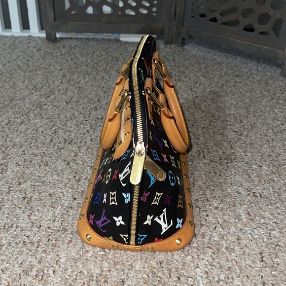 Louis Vuitton Murakami Noir Alma PM Handbag - Picture 8 of 8